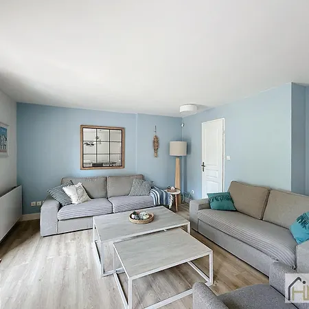 בית נופש La Brise Bleue - Maison Avec Jardin, Garage, 400m