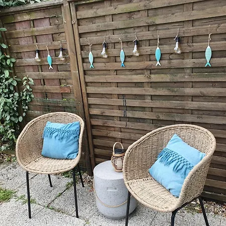 La Brise Bleue - Maison Avec Jardin, Garage, 400m בית נופש *