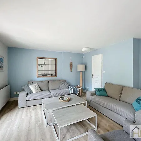 La Brise Bleue - Maison Avec Jardin, Garage, 400m Ferienhaus *