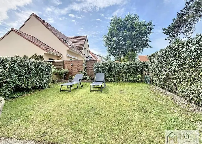 La Brise Bleue - Maison Avec Jardin, Garage, 400m Ferienhaus Bray-Dunes