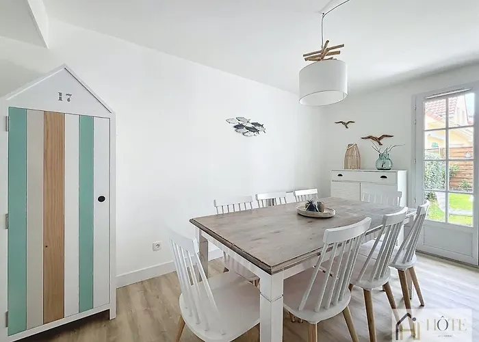 La Brise Bleue - Maison Avec Jardin, Garage, 400m Bray-Dunes