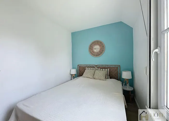 Ferienhaus La Brise Bleue - Maison Avec Jardin, Garage, 400m