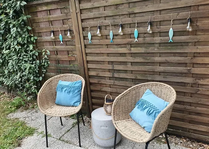 La Brise Bleue - Maison Avec Jardin, Garage, 400m * Bray-Dunes